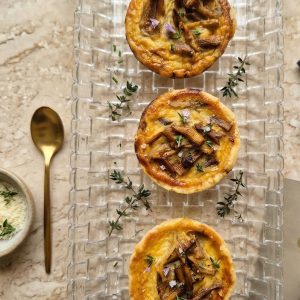 Quiche de Shimeji